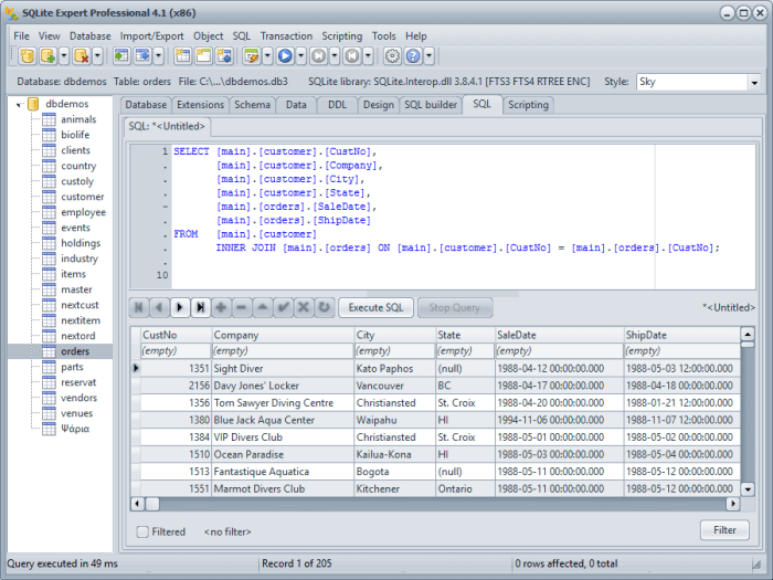 SQLite